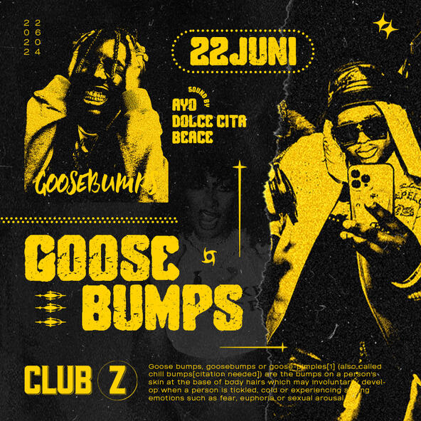 GOOSEBUMPS GOOSEBUMPS